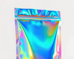 holographic rainbow foil for packaging