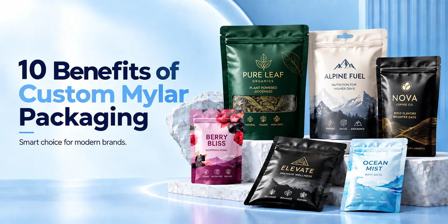 10 Benefits That Make Custom Mylar Packaging a Smart Choice