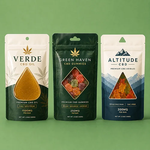 cbd mylar bags view 2