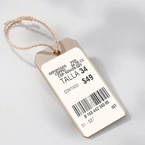 Garment Barcode Labels View 4