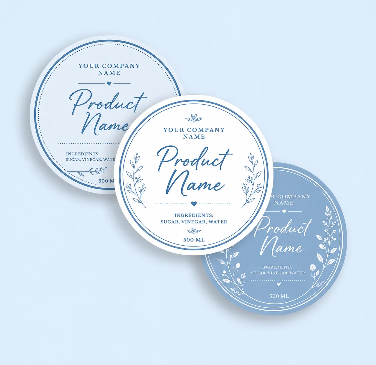 round labels view 1