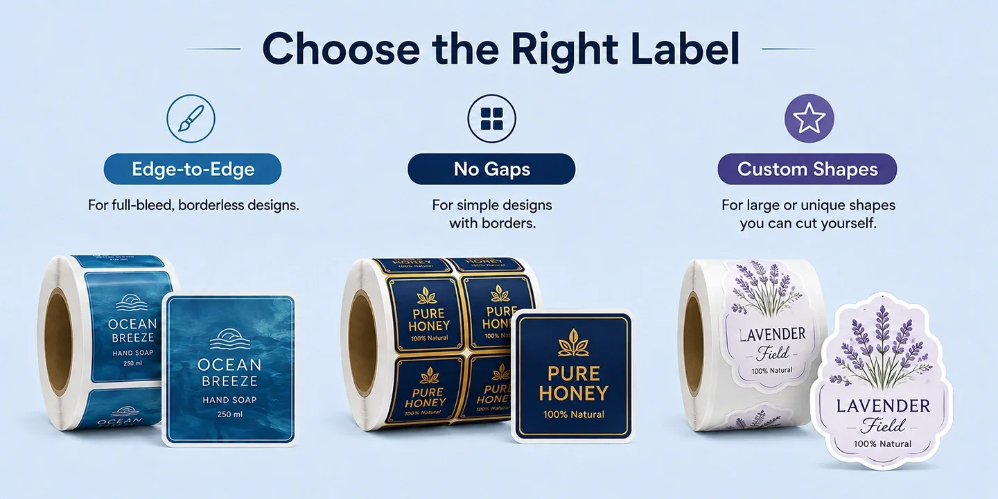 Guide to choosing blank labels