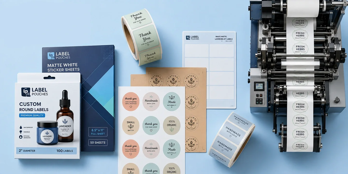 how to print labels like a pro: from design to final print
