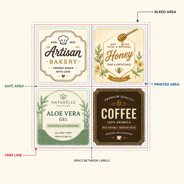 label sheets view 3