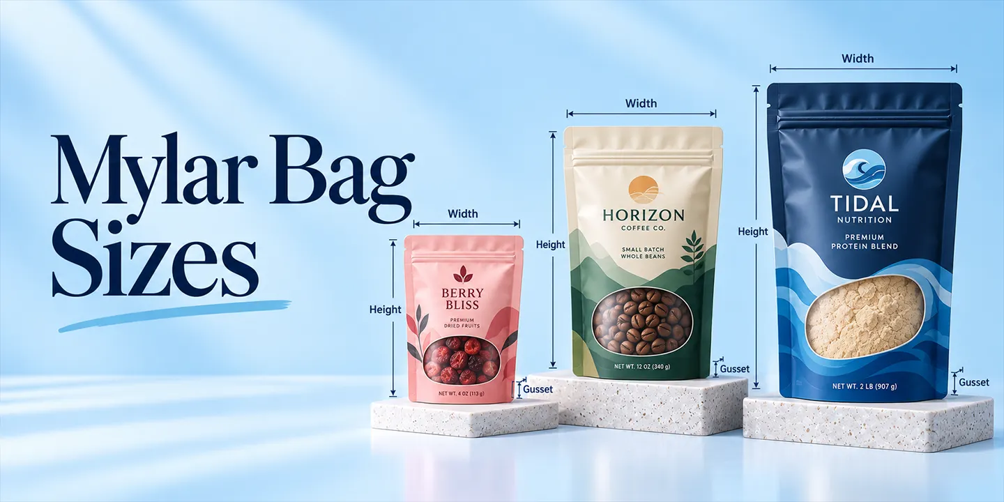 Mylar Bag Sizes Explained: Which One Is the Best For You