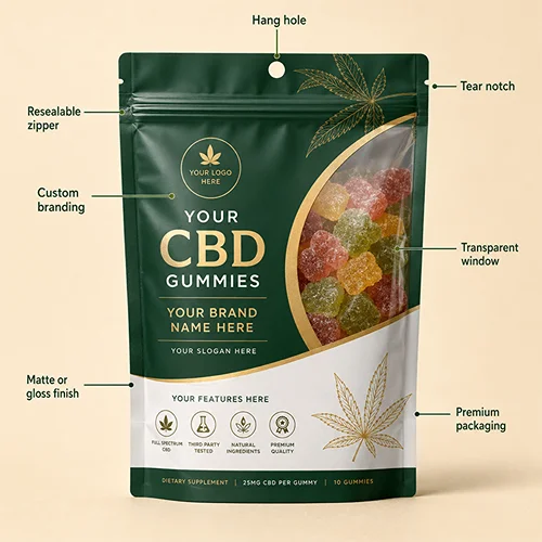 cbd mylar bags view 4