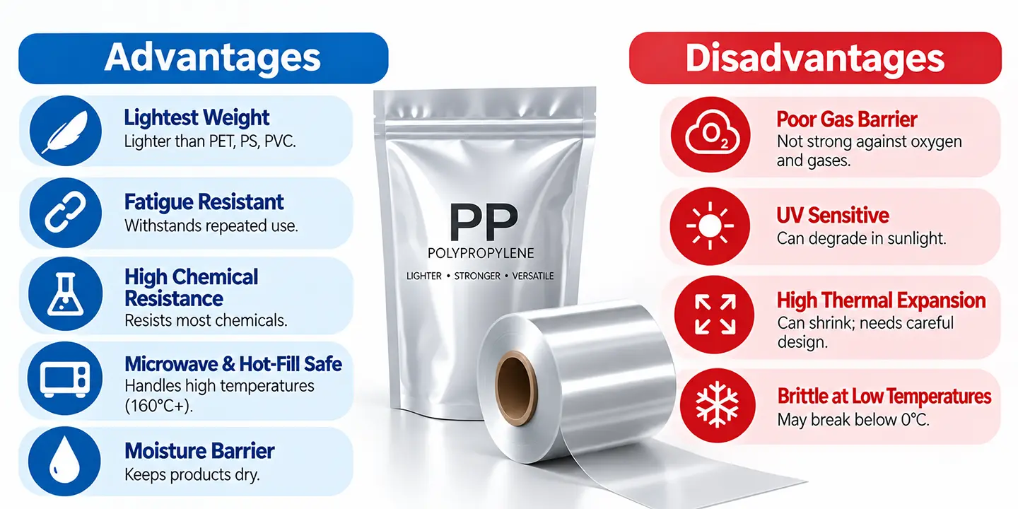 Polypropylene resin code 5 recycling process and packaging advantages.