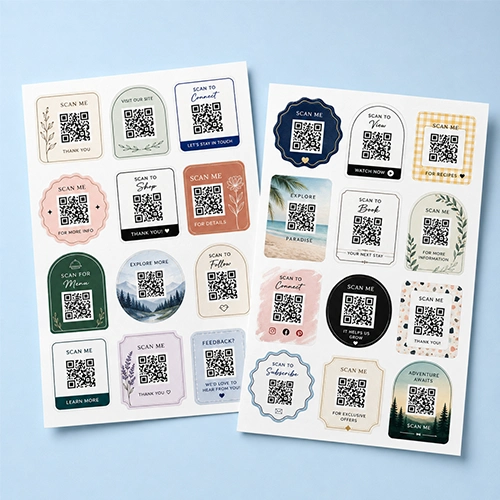 qr code labels view 3